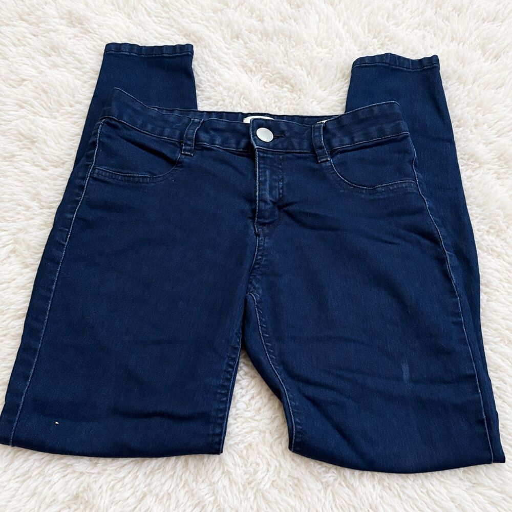 Cotton On Mid Rise Jegging Jeans Size 6 Dark Wash Skinny Stretch Denim